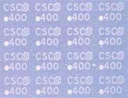 Laser Marker - 400 micron text